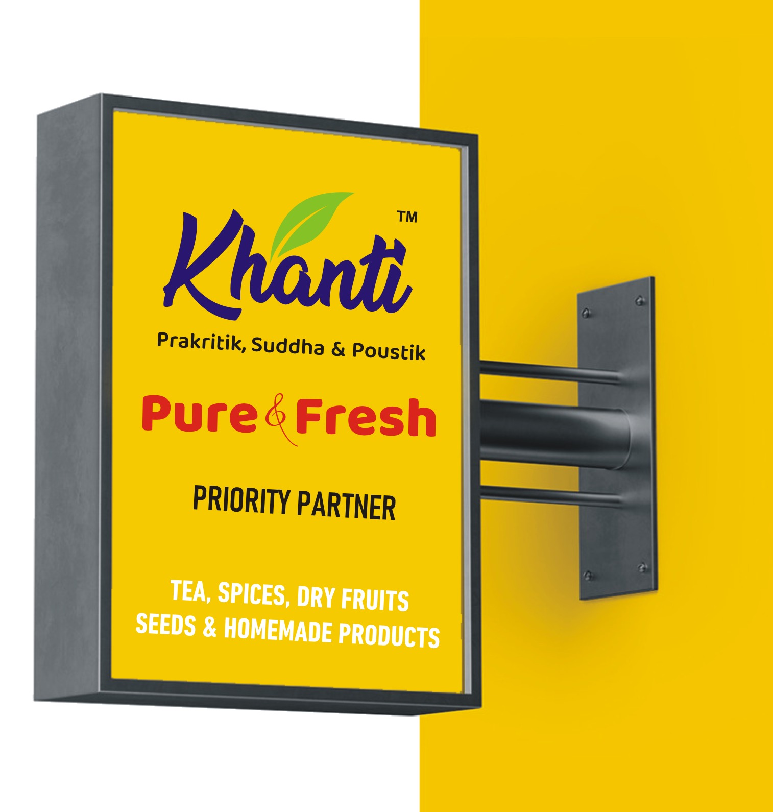 Khanti Store Signboard