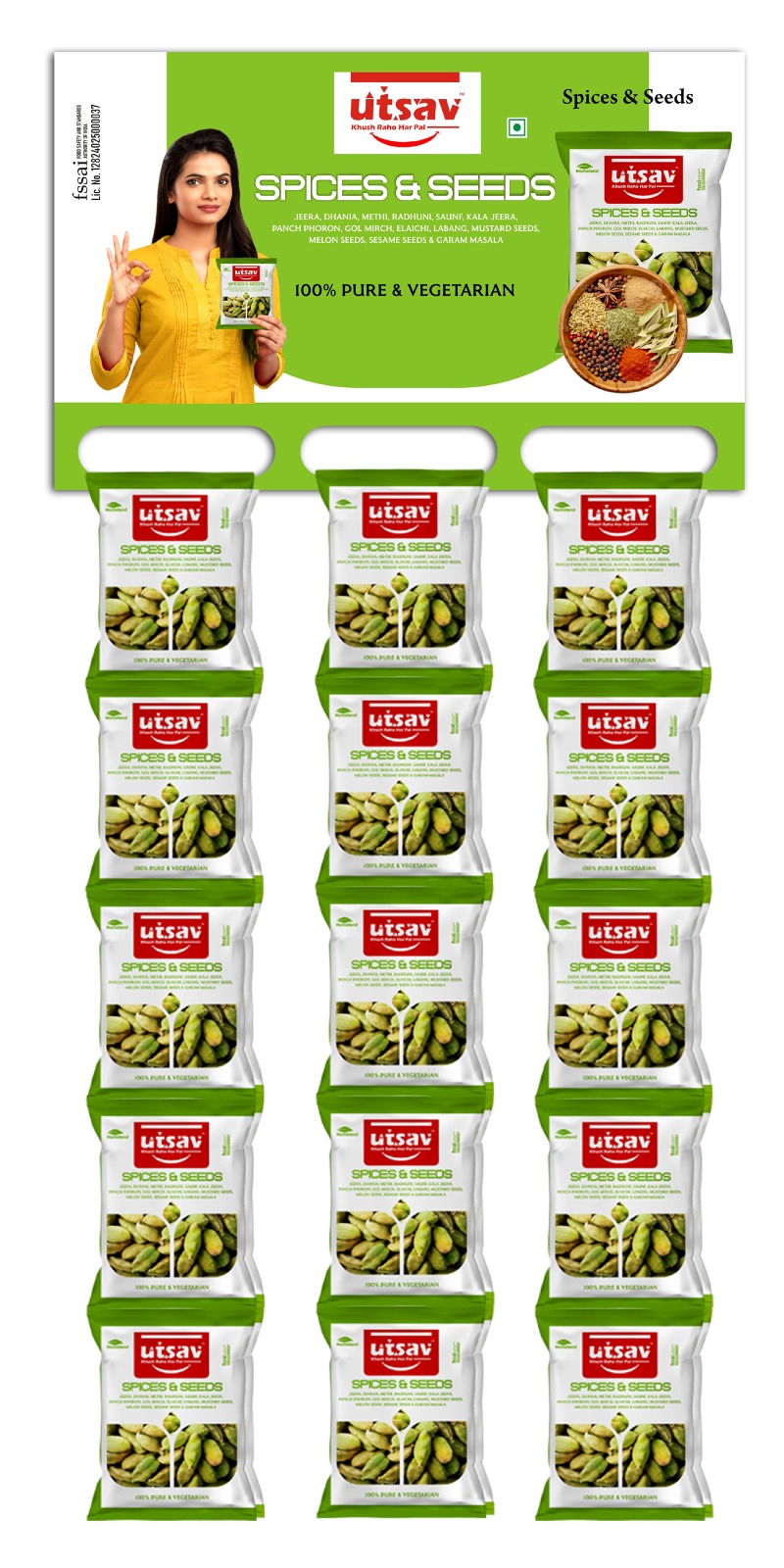 Utsav Spices & Seeds Range