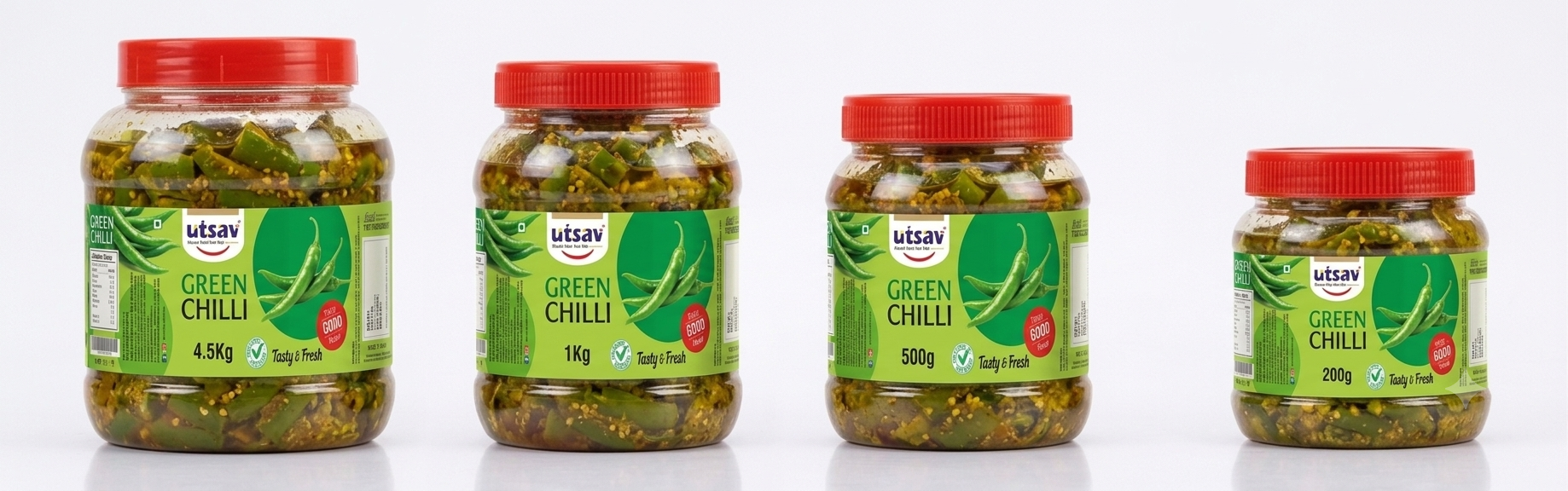 Utsav Green Chilli Pickle