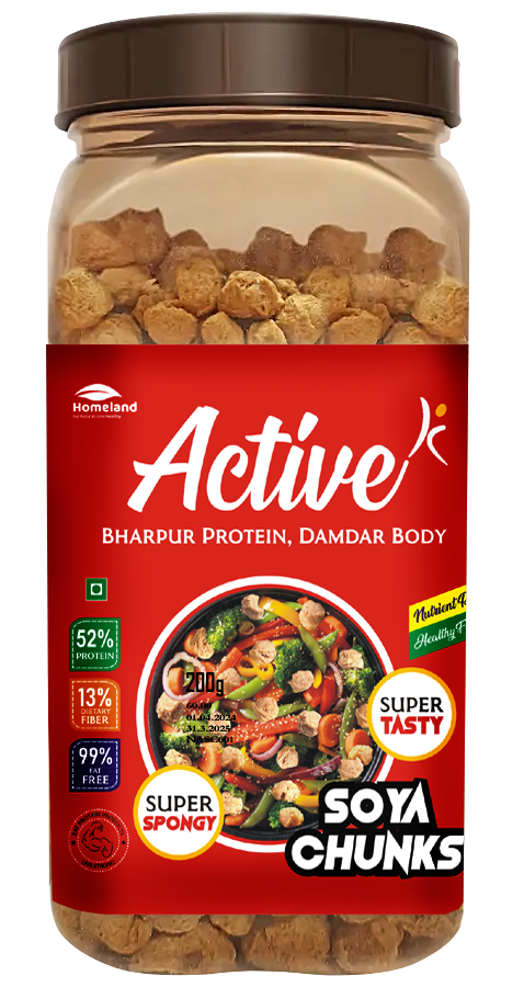 Utsav Active Soya Chunks 200g